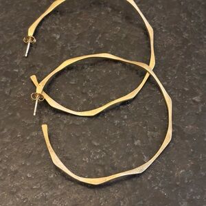 Gold Hoop Earrings